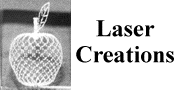 laser creations button